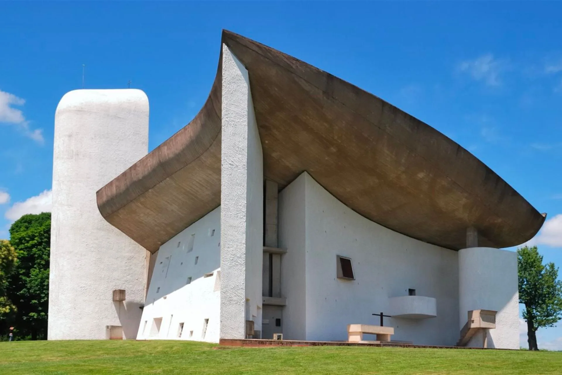 Notre Dame du haut_Le_Corbusier Notre Dame du haut_Le_Corbusier